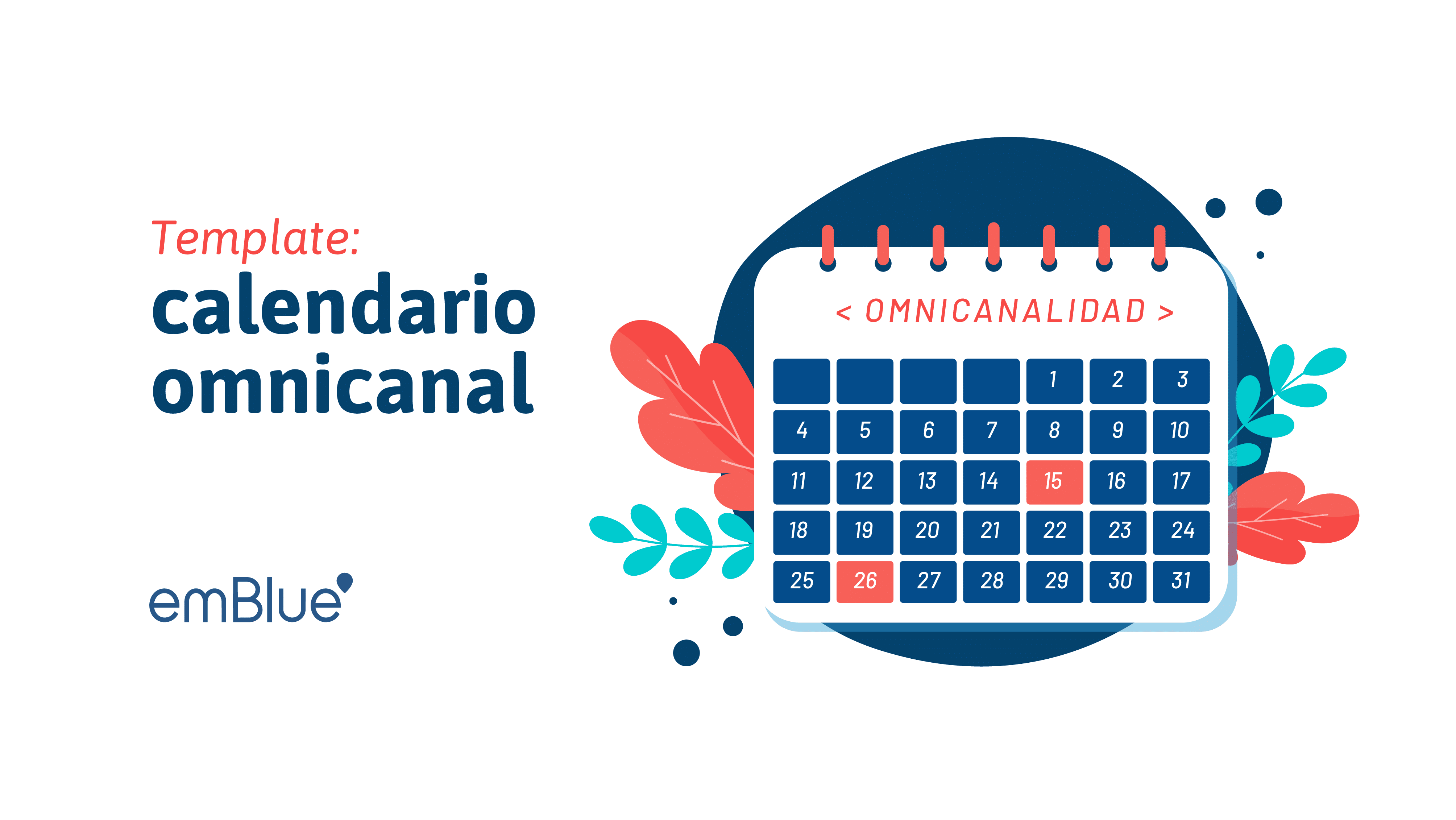 template calendario omnicanal de emblue