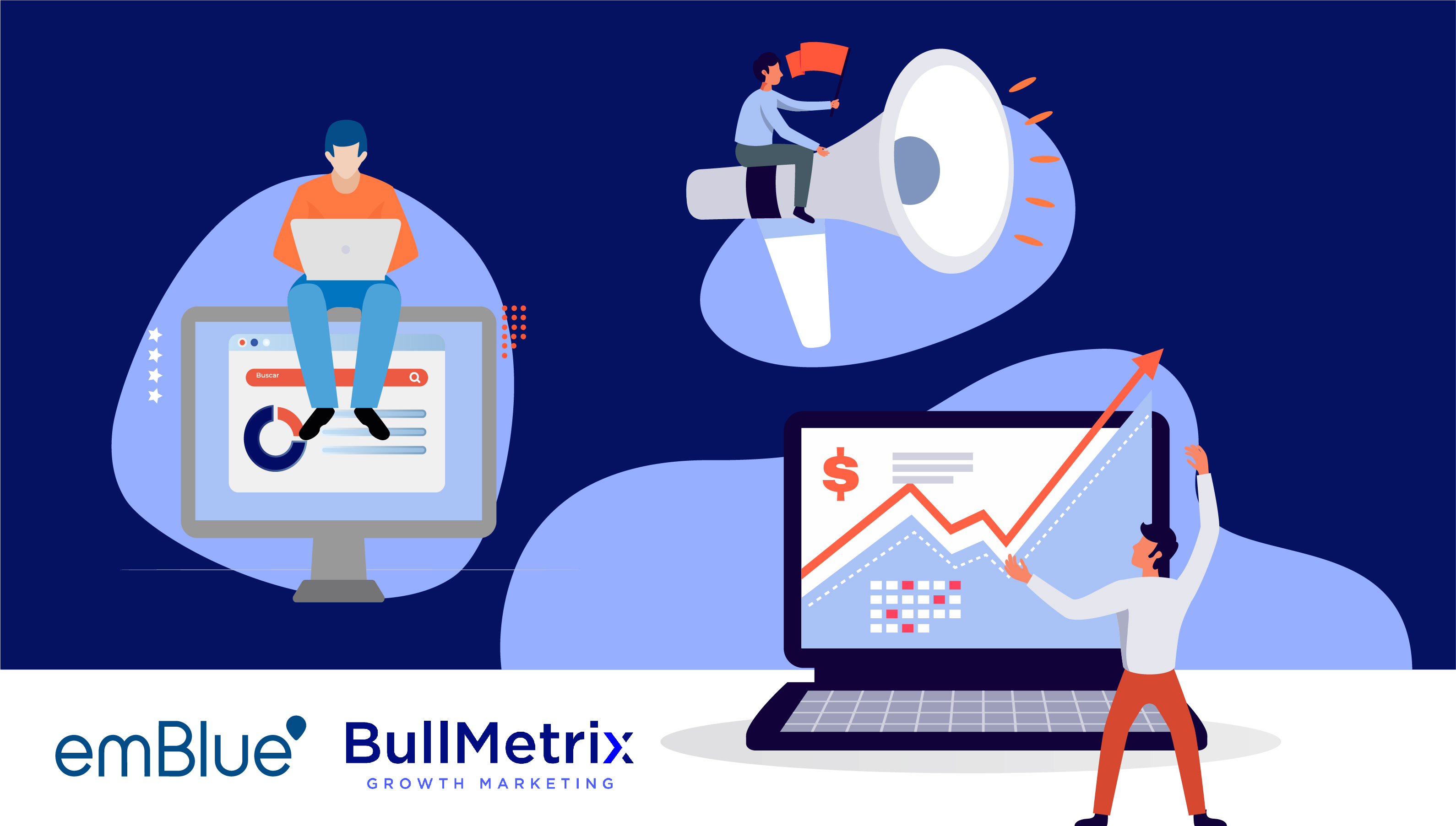 aceleración digital emblue y bullmetrix